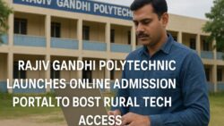 Rajiv Gandhi Polytechnic Launches Online Admission Portal to Boost Rural Tech Access