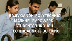 Rajiv Gandhi Polytechnic Markhel Empowers Students Through Technical Skill Building